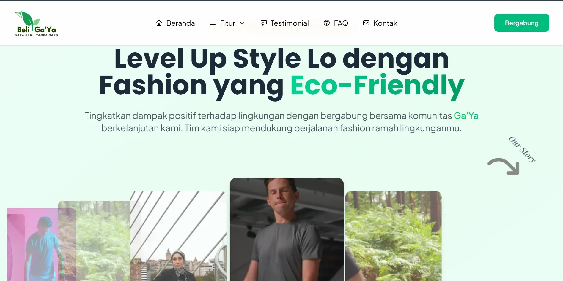 Beli Ga'Ya Landing Page